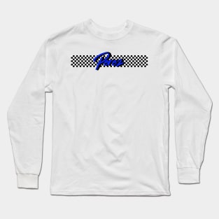 Race Flag Design 2 - Sergio Pérez 2021 Long Sleeve T-Shirt